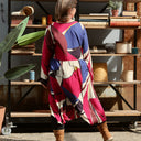 Robe Edmée — Viscose imprimé Arty