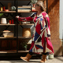 Robe Edmée — Viscose imprimé Arty