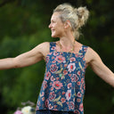 Blouse Florence – Coton jardin persan