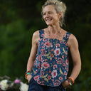Blouse Florence – Coton jardin persan