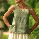 Blouse Florence – Lin vert