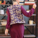 Veston Jean - Jacquard reine-claude