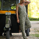 Combinaison LOUNA - Crêpe de viscose herbier kaki