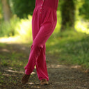 Combinaison LOUNA - Viscose/lin fushia