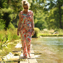 Combinaison LOUNA - Satin de coton lagon d’Ambre