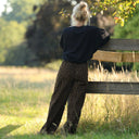 Pantalon femme en coton Léo, vue 10 — Quintessence