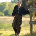 Pantalon femme en coton Léo, vue 14 — Quintessence