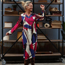 Robe Edmée — Viscose imprimé Arty