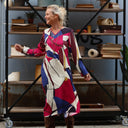 Robe Edmée — Viscose imprimé Arty