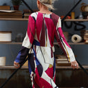 Robe Edmée — Viscose imprimé Arty