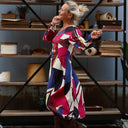Robe Edmée — Viscose imprimé Arty