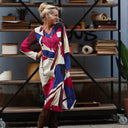 Robe Edmée — Viscose imprimé Arty