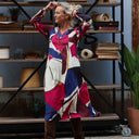 Robe Edmée — Viscose imprimé Arty