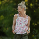 Blouse Florence – Coton Souffle fleuri