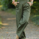 Pantalon Tino - Toile de coton kaki