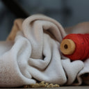Pull col roulé Aveline — maille douce ficelle