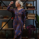 Robe Edmée — Viscose Brume d'Écosse