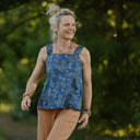 Blouse Florence – Coton lavé Bleu de Serre