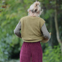 Gilet sans manches Aubane — alpaga kiwi