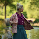 Veste Garance — Jacquard Giverny
