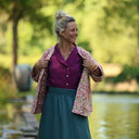 Veste Garance — Jacquard Giverny