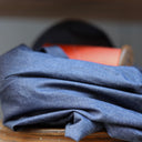 Robe Edmée — Jean de coton bleu