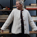 Veste Roxane — Sherpa ivoire