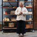 Veste Roxane — Sherpa ivoire
