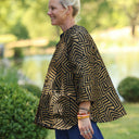 Veste Garance — Jacquard Labyrinthe Solaire