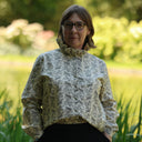 Blouse Émilie – Coton imprimé Ombres florales