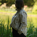 Blouse Émilie – Coton imprimé Ombres florales