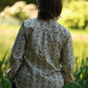 Blouse Émilie – Coton imprimé Ombres florales