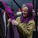 Cagoule Florelle - Prune