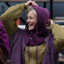 Cagoule Florelle - Prune