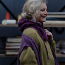 Cagoule Florelle - Prune