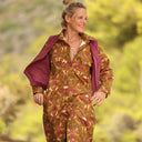 Robe Reine — Toile de coton jardin d'anis