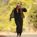 Robe Reine — Modal lavé noir