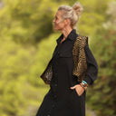 Robe Reine — Modal lavé noir