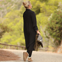 Robe Reine — Modal lavé noir