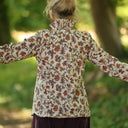 Blouse Émilie – Coton imprimé Fleurs nomades