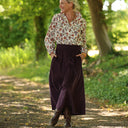 Blouse Émilie – Coton imprimé Fleurs nomades