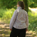 Blouse Émilie – Coton imprimé Dentelle épicée