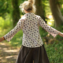 Blouse Lueur — Coton lavé Clairière Fleurie