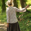 Blouse Lueur — Coton lavé Clairière Fleurie