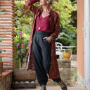 Pantalon Brieuc coton sergé tailleur gris fusain