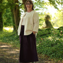 Veste Garance — Jacquard Ivoire doré