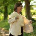 Veste Garance — Jacquard Ivoire doré