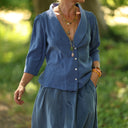 Dorine modal bleu méditerranéen