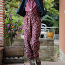 Pantalon Brieuc velours milleraies terre de rose
