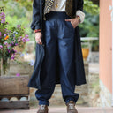 Pantalon Brieuc jean bleu brut